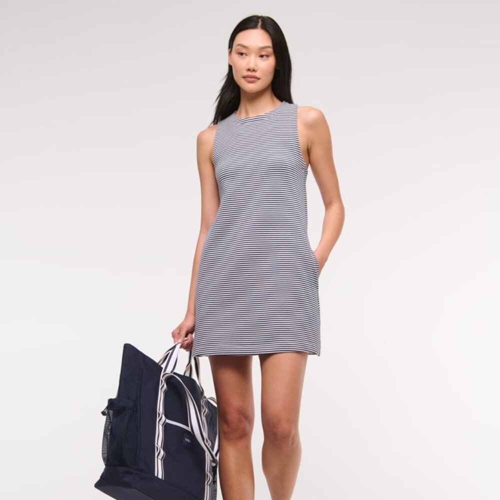 YPB neoKNIT Unlined Mini Dress Abercrombie & Fitch
